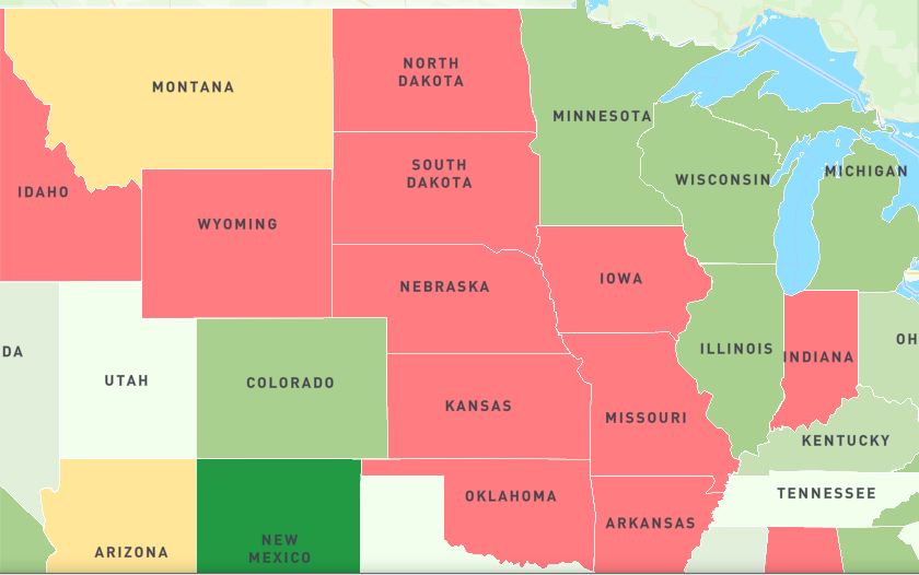34 states have climate equity policies in place as of 2023