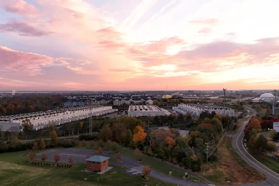 Amazon Web Services data center in Loudoun County