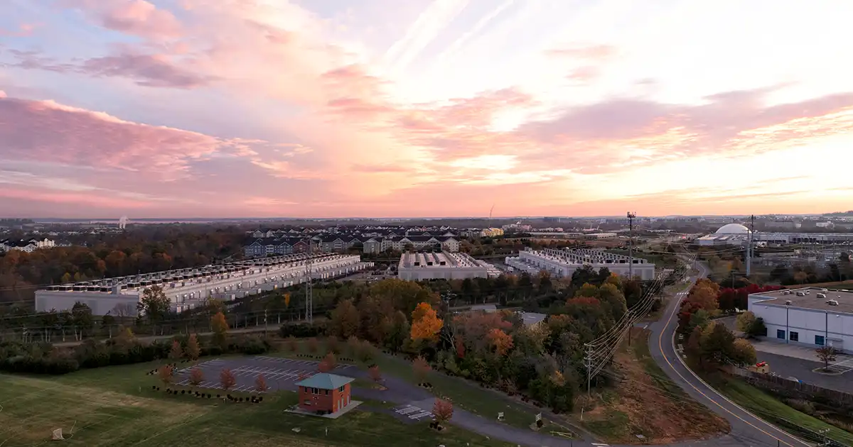 Amazon Web Services data center in Loudoun County